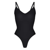 Ultimate Sculpt Thong Bodysuit - Black